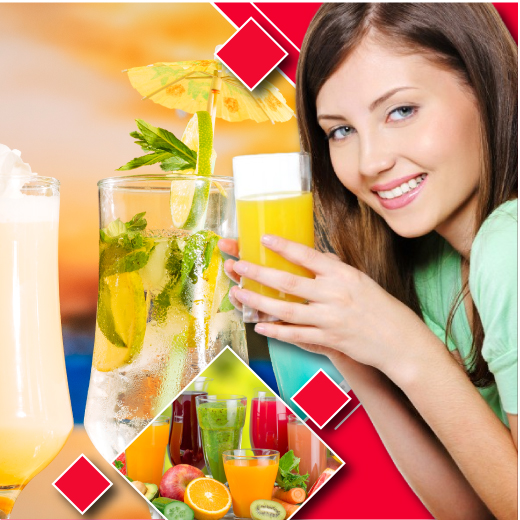 Drinking Beverages & Juices