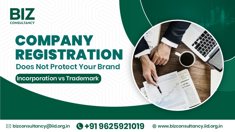 Company Registration Does Not Protect Your Brand: Incorporation vs Trademark